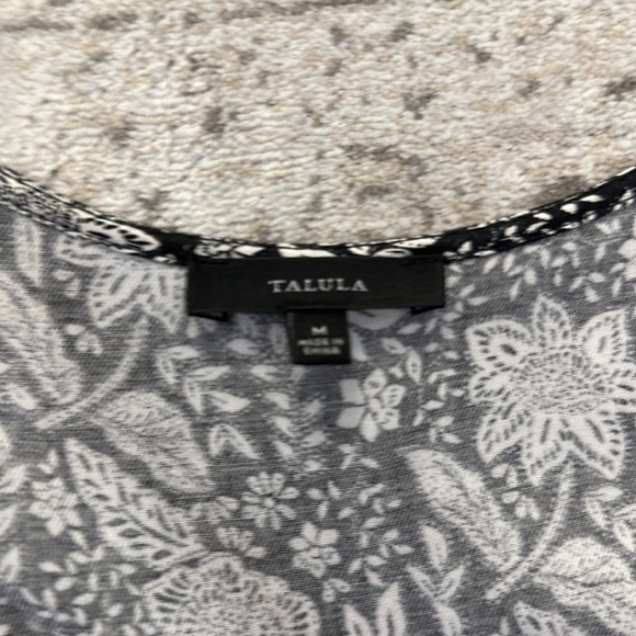 Aritzia Talula black and white floral sundress size M - Picture 3 of 4